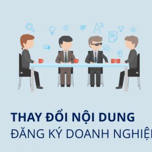 Thay đổi đăng Ký Kinh Doanh